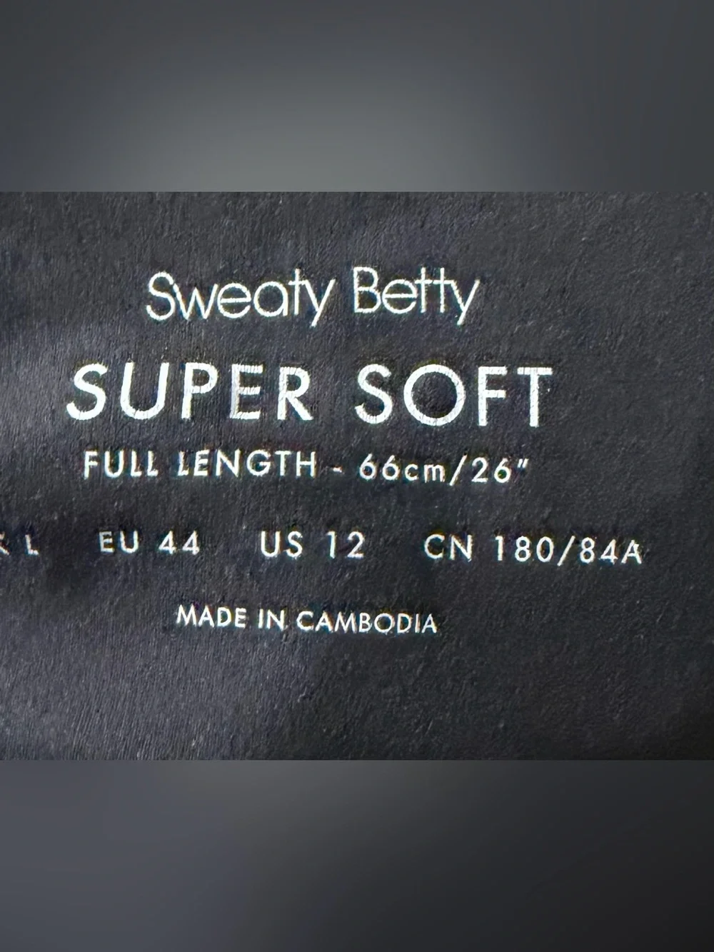Sweaty Betty black leggings L